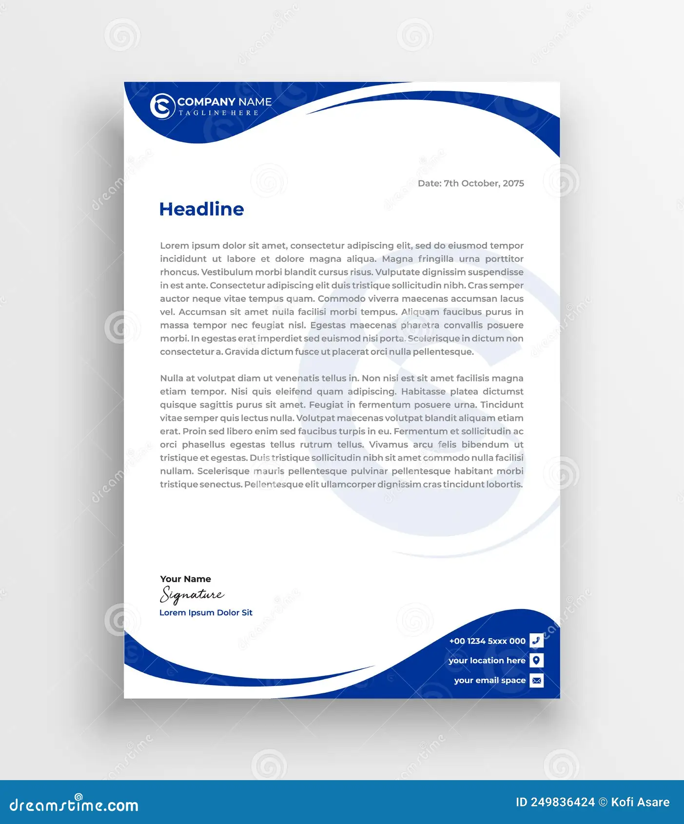 Letterhead Sample