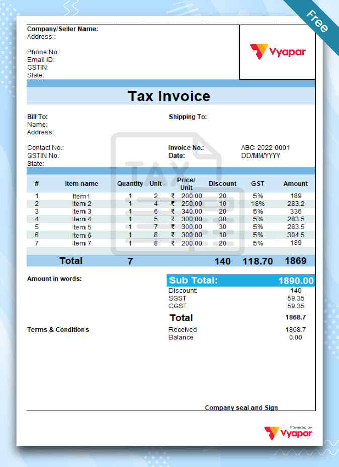 Invoices